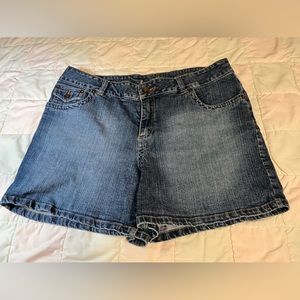 Vintage L.A. Blues Denim Blue Jean Shorts Size 18W #2304